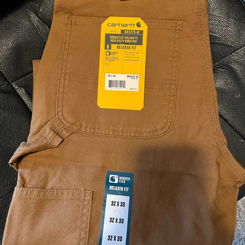 Carhartt Mens relaxed fit Duck utility work pants Sz 32 x30
